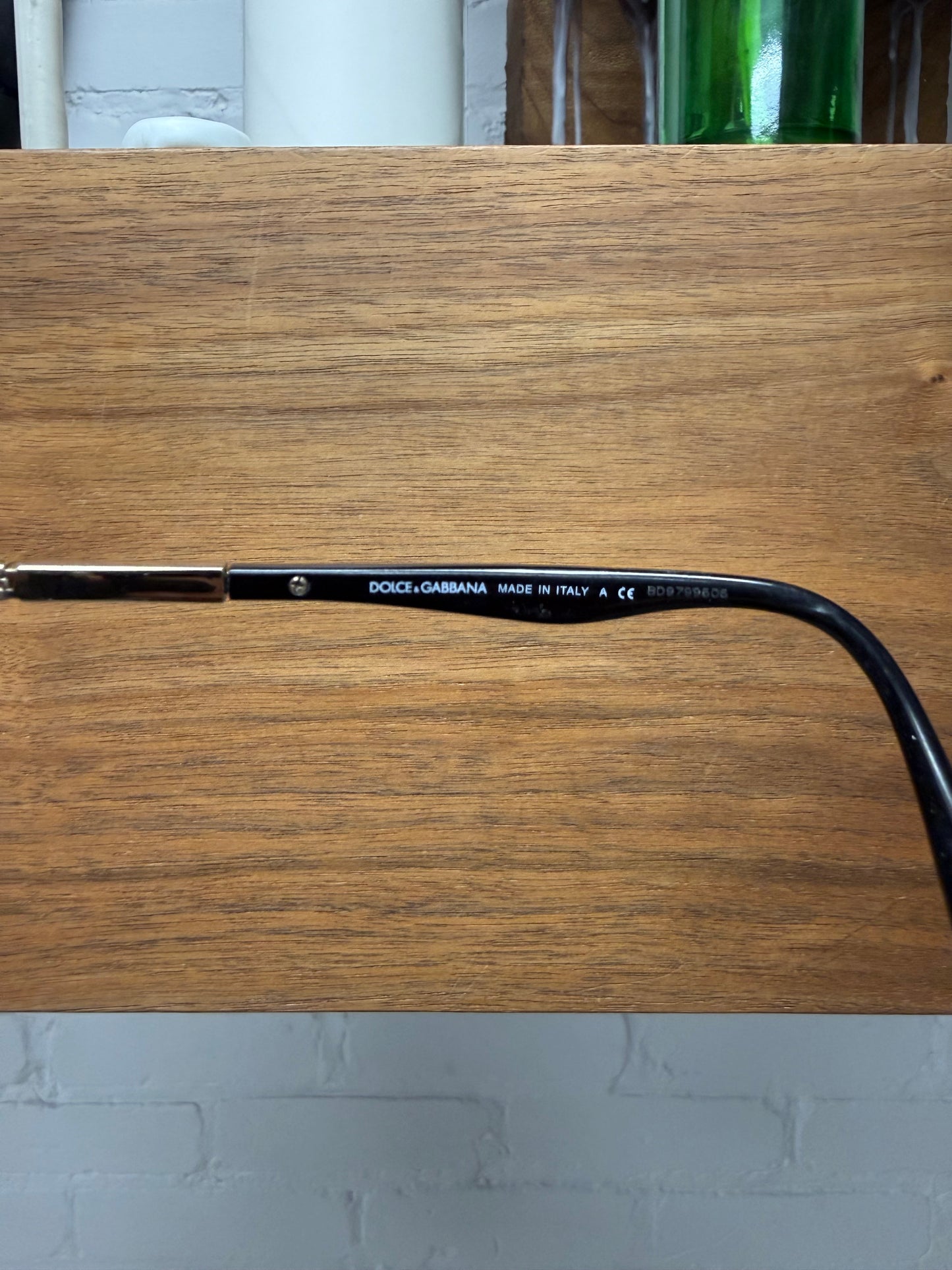 Dolce and Gabbana Black Cat Eye Prescription Glasses