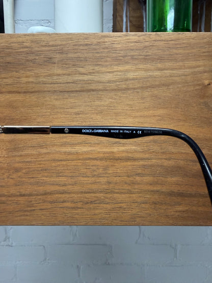 Dolce and Gabbana Black Cat Eye Prescription Glasses