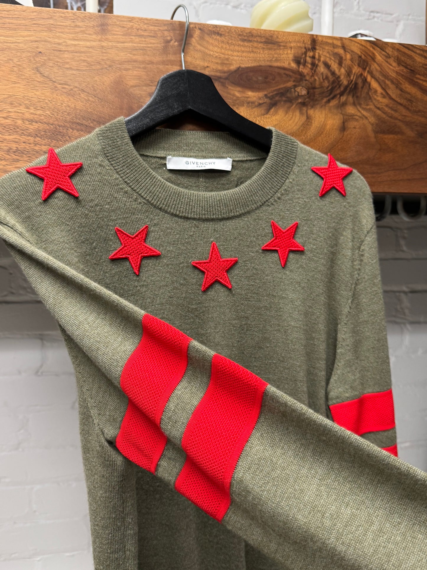 AW2015 Givenchy by Ricardo Tisci ‘Stars & Stripes’ Knit Sweater