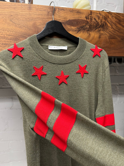 AW2015 Givenchy by Ricardo Tisci ‘Stars & Stripes’ Knit Sweater