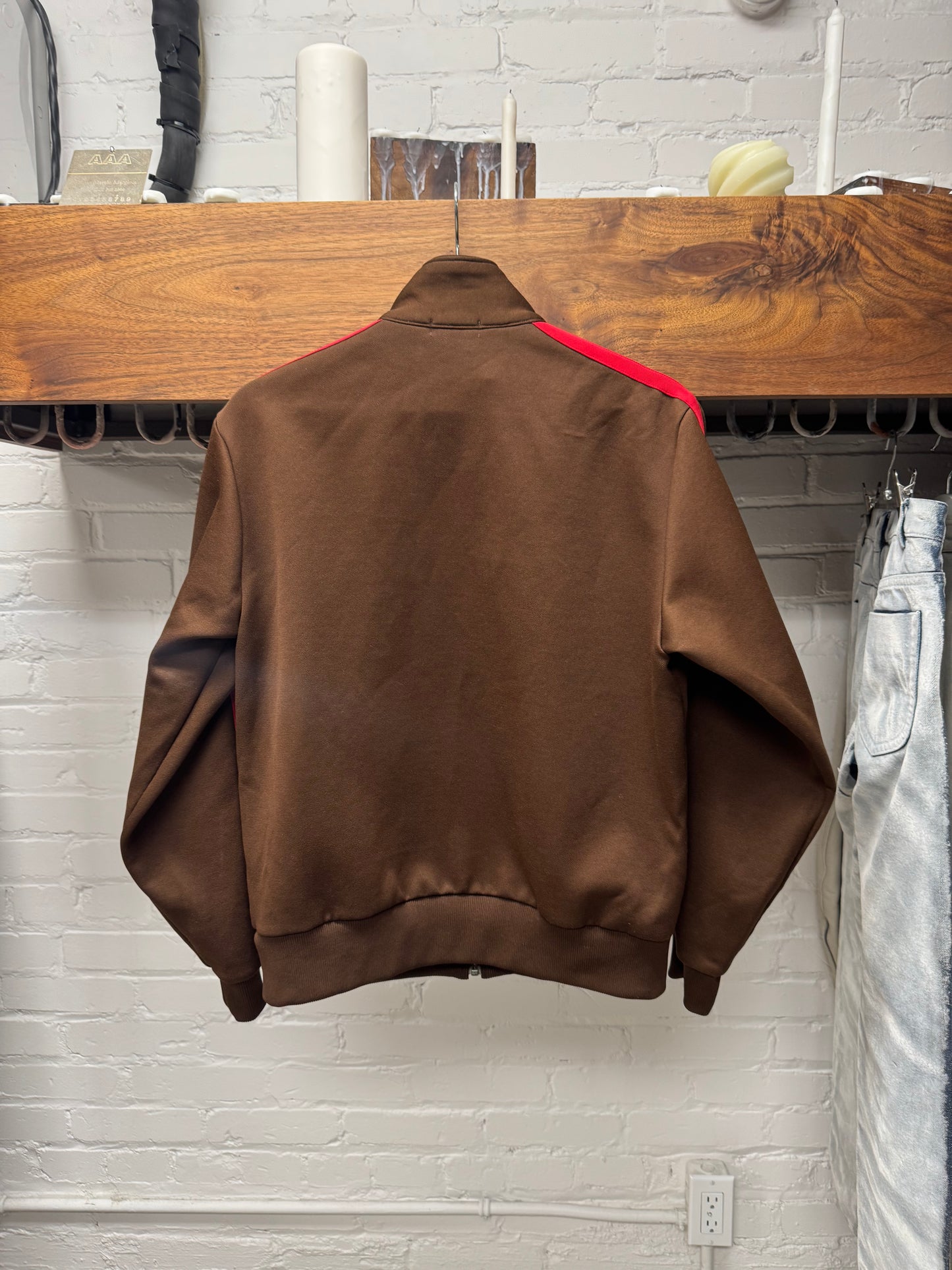 SS2002 Comme Des Garçons Homme ‘CDGH’ Brown/Red Track Jacket