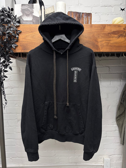 Chrome Hearts ‘T-Bar’ Logo Black Pullover Hoodie