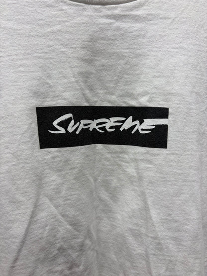 SS2024 Supreme x Futura ‘Box Logo’ White T-Shirt