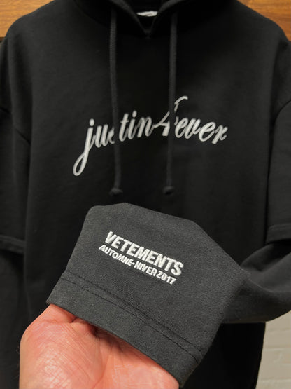 AW2017 Vetements ‘11 Inch Gun Club’ Pullover Hoodie