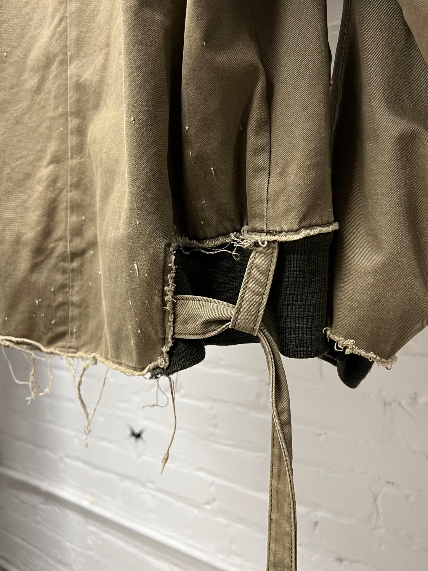 AW2005 Undercover ‘Arts & Crafts’ Shearling Lined Bomber Jacket