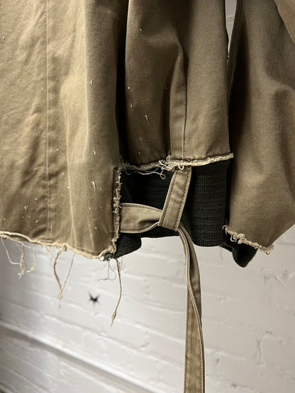AW2005 Undercover ‘Arts & Crafts’ Shearling Lined Bomber Jacket