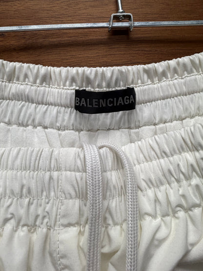 AW2023 Balenciaga ‘Soccer Tracksuit’ White Wide Leg Track Pants