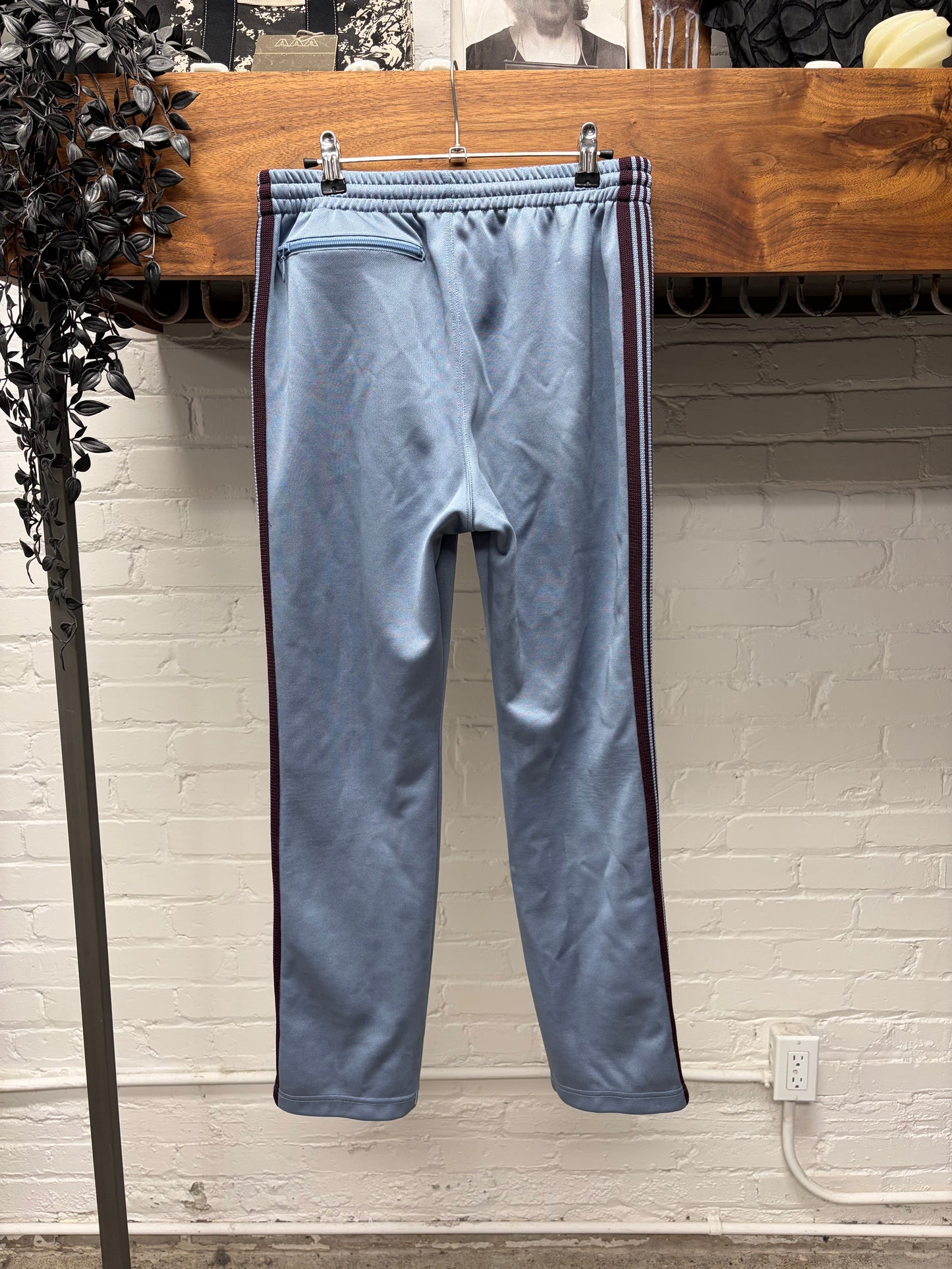 Needles Light Blue/Purple Striped Track Pants