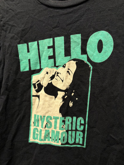 Hysteric Glamour ‘Phone Call’ Black/Green Graphic T-Shirt