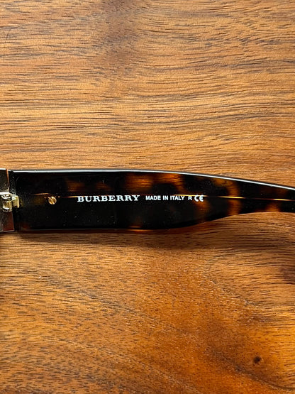 Burberry Tortoiseshell Aviator Sunglasses