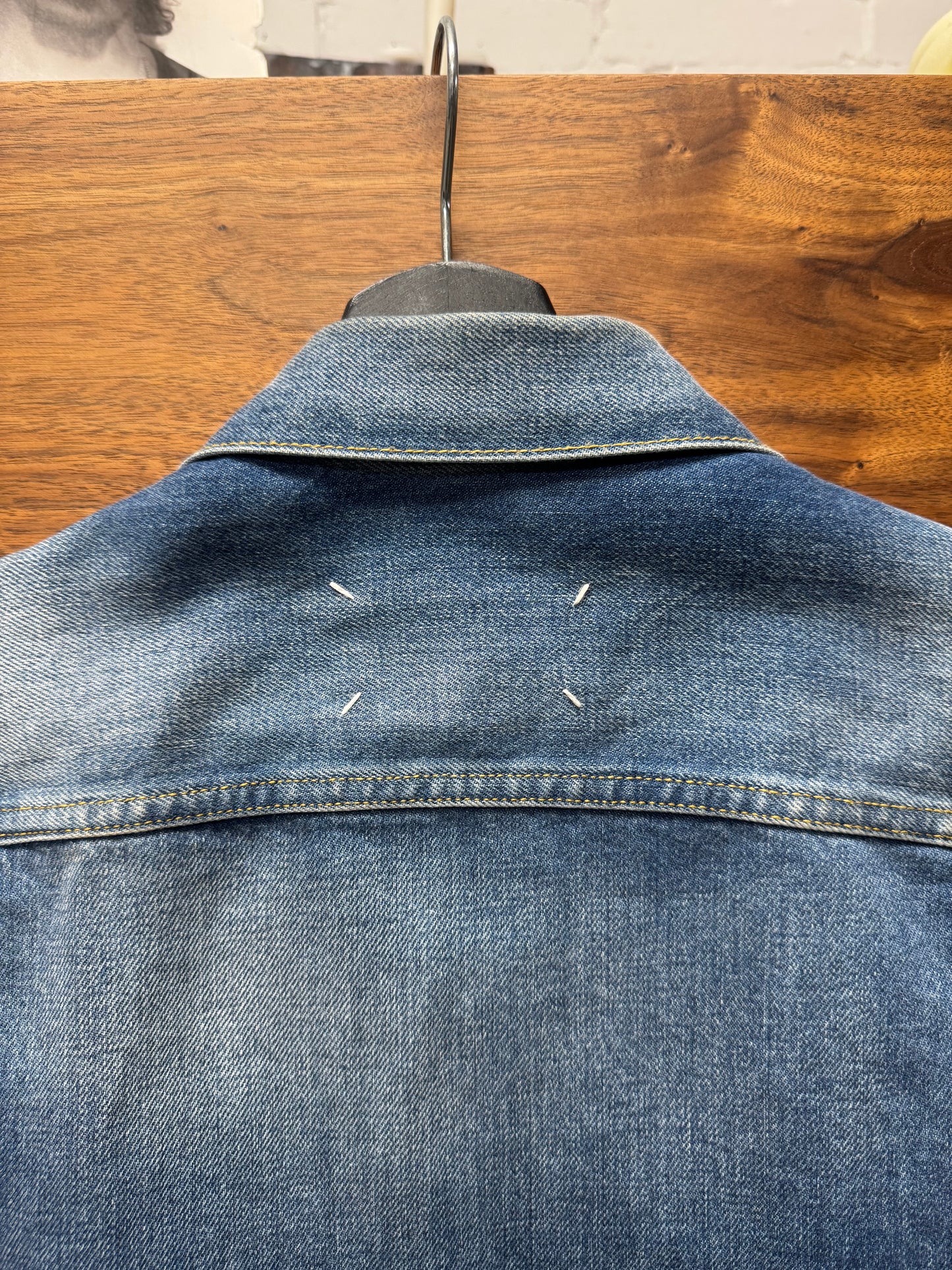 SS2021 Maison Margiela Distressed ‘Type 1’ Denim Trucker Jacket