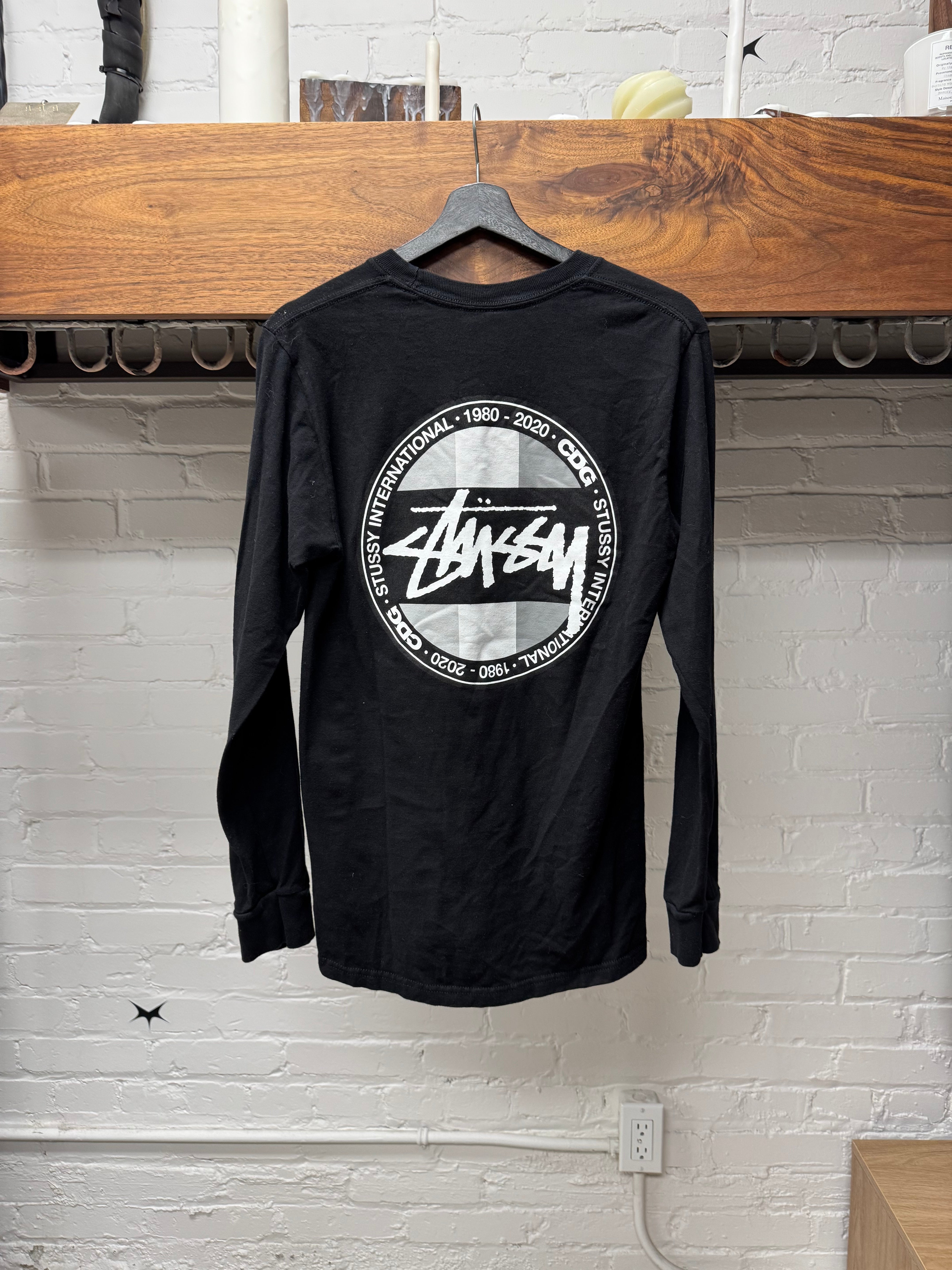 Stussy Cdg Long Sleeve Tee Comme des Garcons | Mercari STUSSY× CDG 