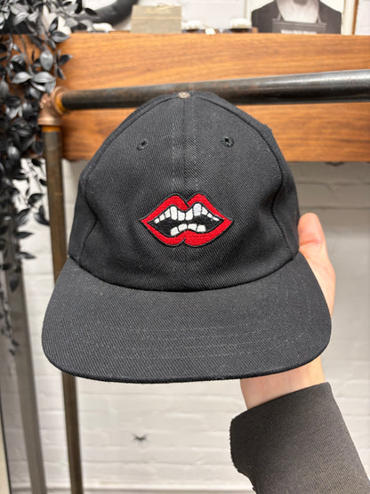 Chrome Hearts x Matty Boy ‘Chomper’ Black Leather ‘Oval Strap’ Hat