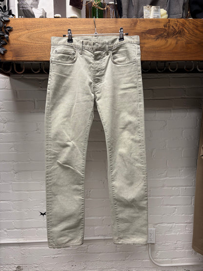 Dior Homme Washed ‘Lightly Distressed’ Grey Skinny Jeans