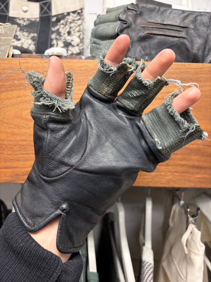 Carol Christian Poell 'AM/2457 ROOMS-PTC/12' Disparate Leather Gloves