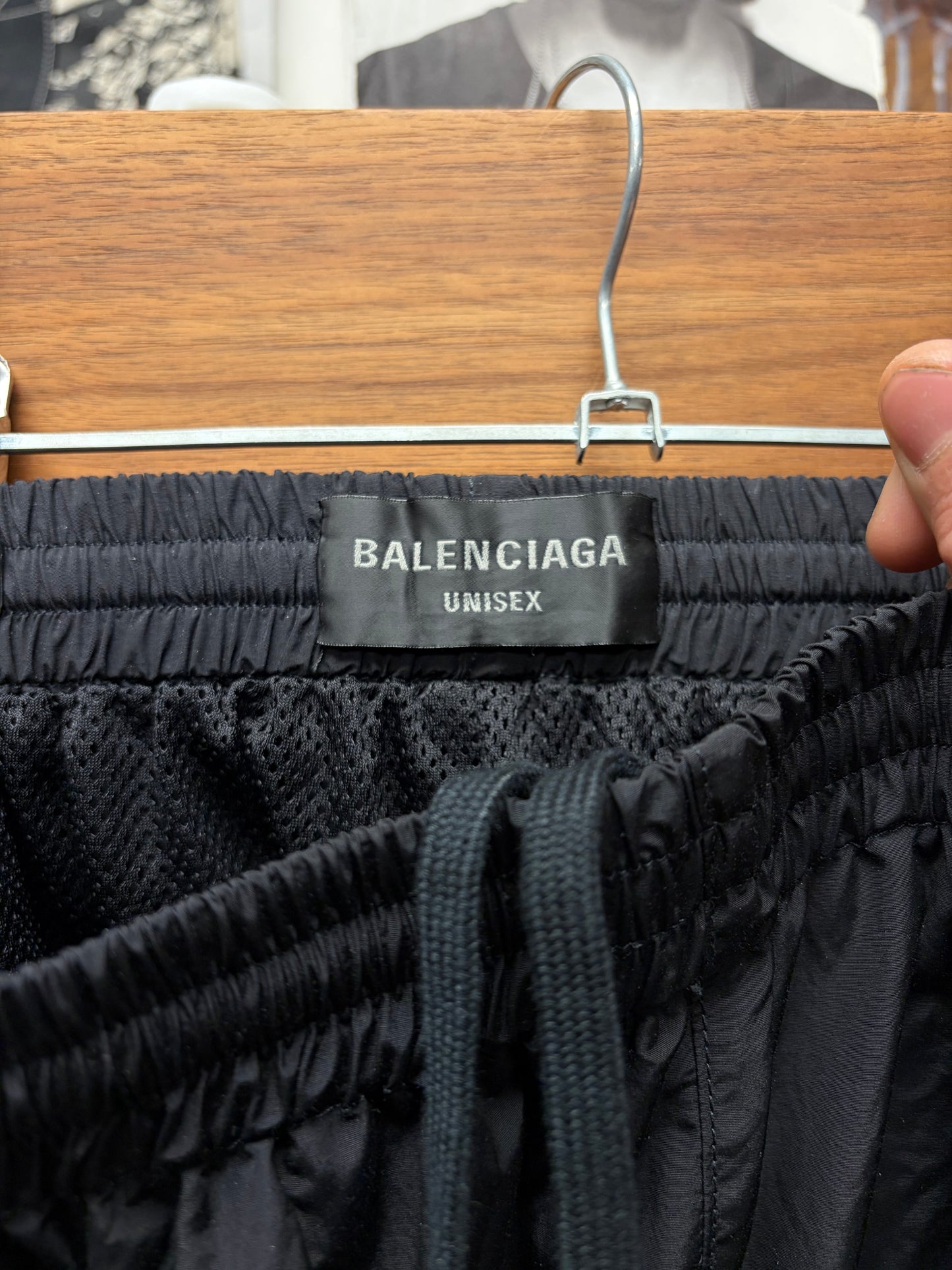 AW2024 Balenciaga Double Layered Track Pant/Flared Denim