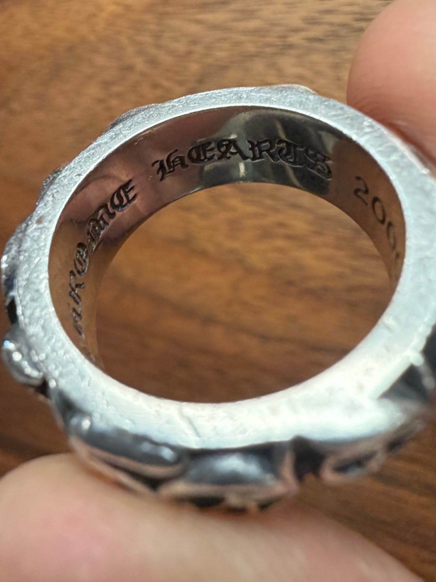 Chrome Hearts ‘Eternity Vine’ 925 Silver Ring