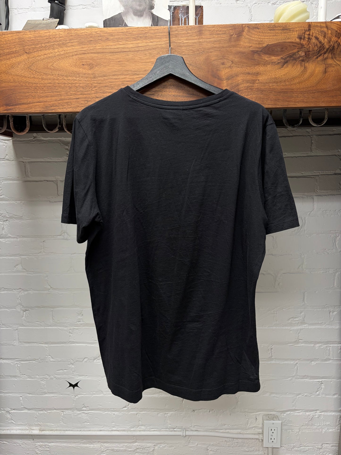 SS2016 Dries Van Noten ‘Marilyn Monroe’ Black Graphic T-Shirt