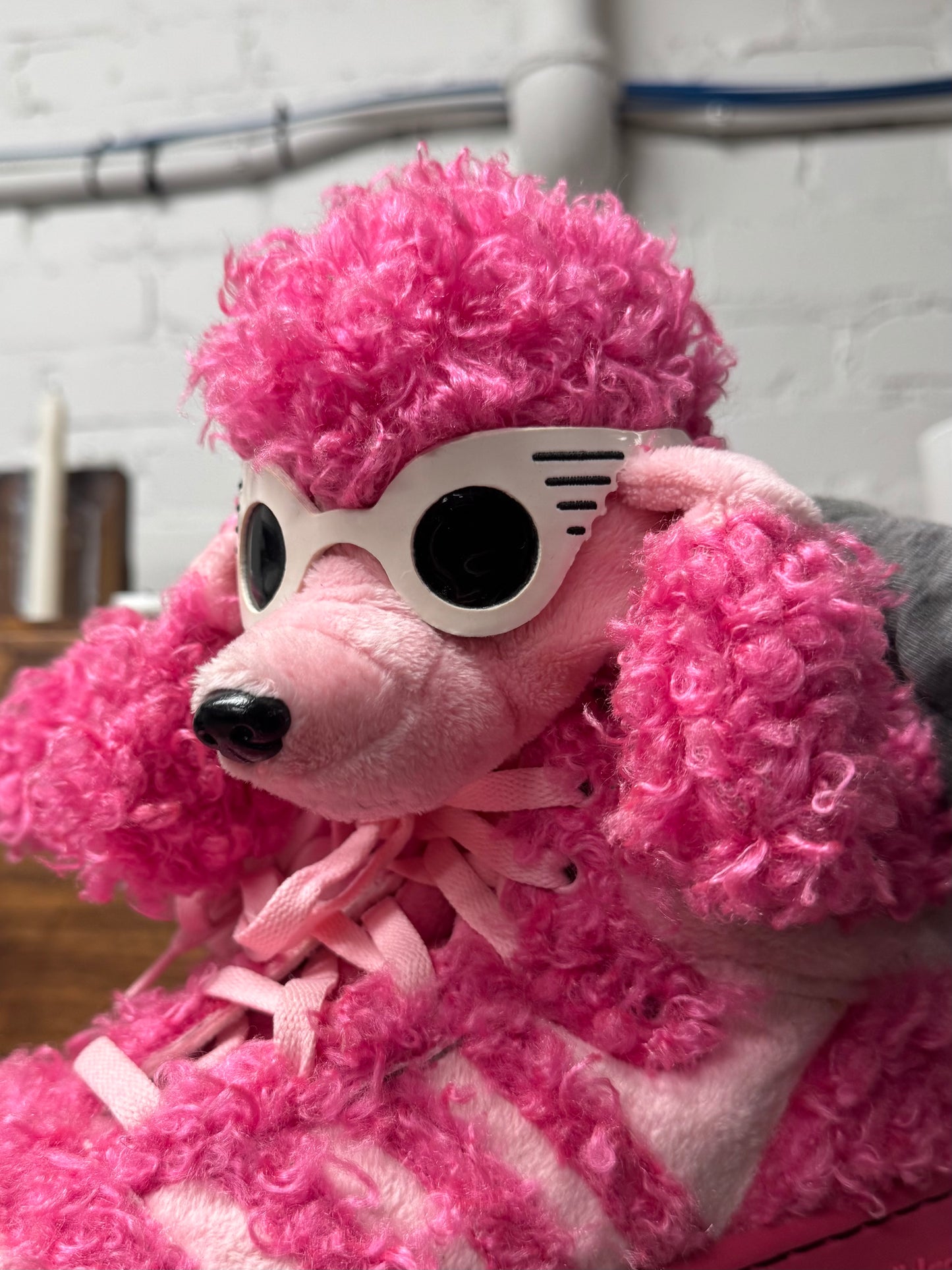 SS2013 Jeremy Scott x Adidas ‘Poodle’ High Top Sneakers