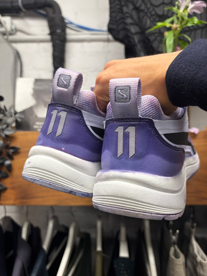 Boris Bidjan Saberi x Salomon ‘Bamba 2’ Purple Low Top Sneakers