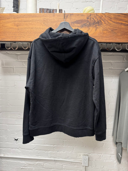 SS2021 Raf Simons ‘Isolation’ Patch Distressed Hoodie