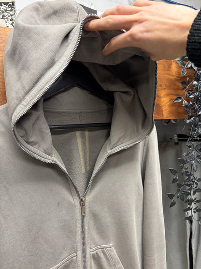 Rick Owens DRKSHDW ‘Gimp’ Dust Full Zip-Up Cotton Hoodie