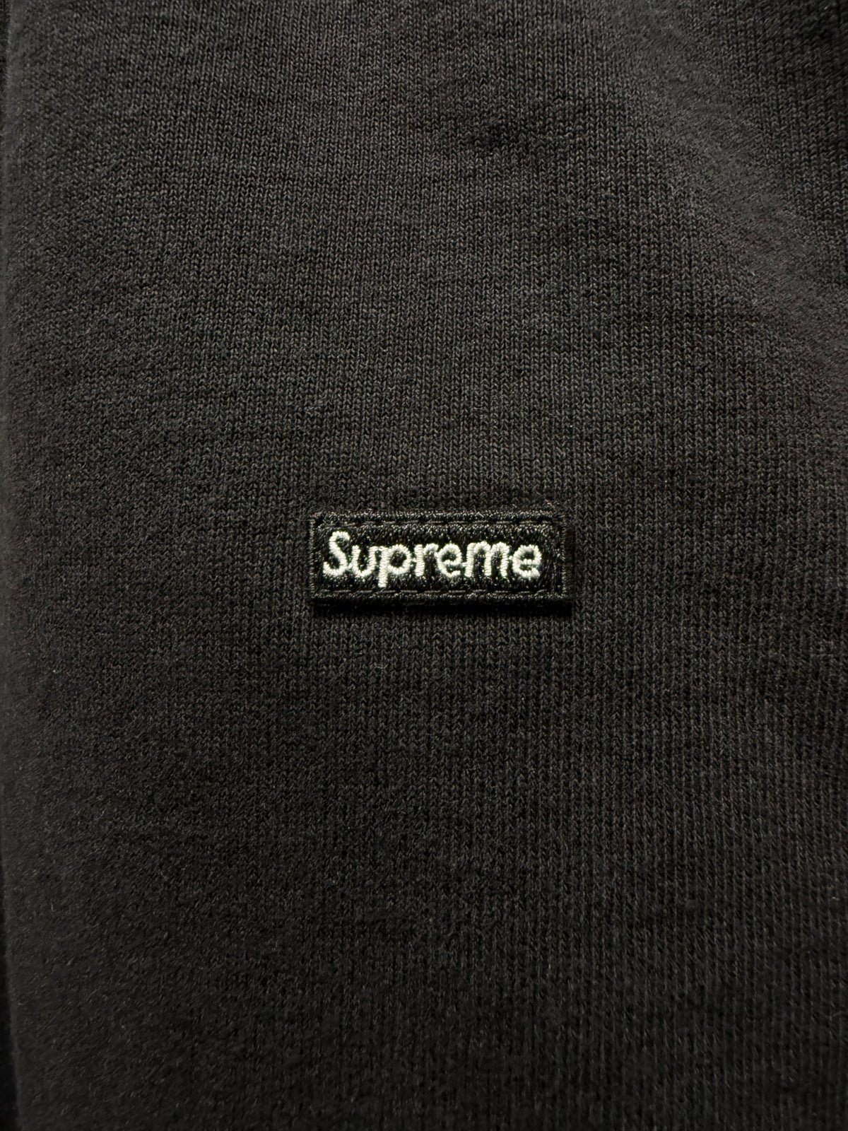 AW2026 Supreme ‘Mini Box Logo’ Black Cotton Sweat Shorts