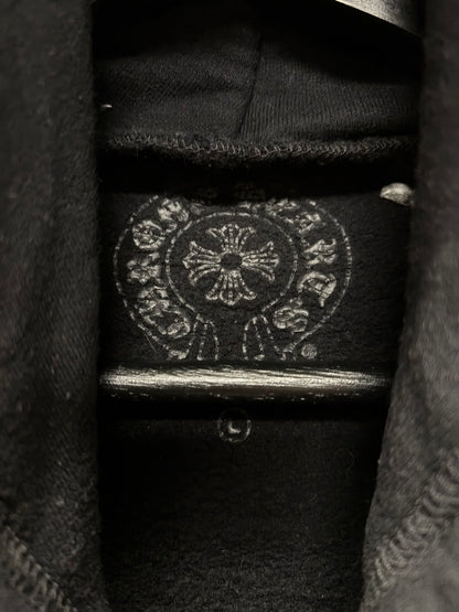 Chrome Hearts ‘T-Bar’ Logo Black Pullover Hoodie