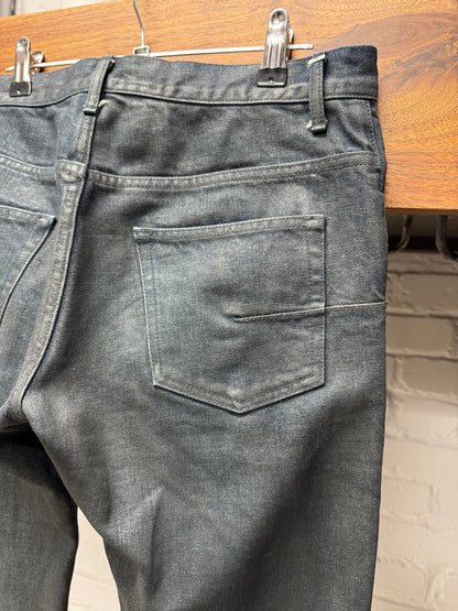 Dior Homme ‘Waxed Black’ Unaltered Skinny Denim