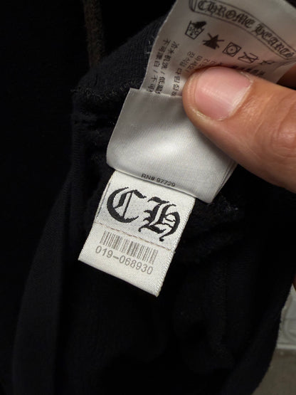 Chrome Hearts ‘T-Bar’ Logo Black Pullover Hoodie