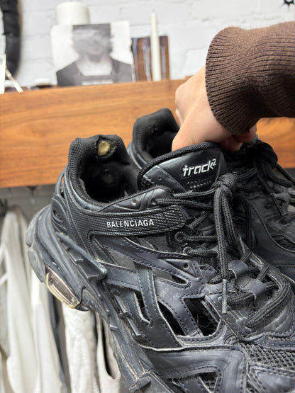 Balenciaga Track 2 Triple Black Low Top Sneakers