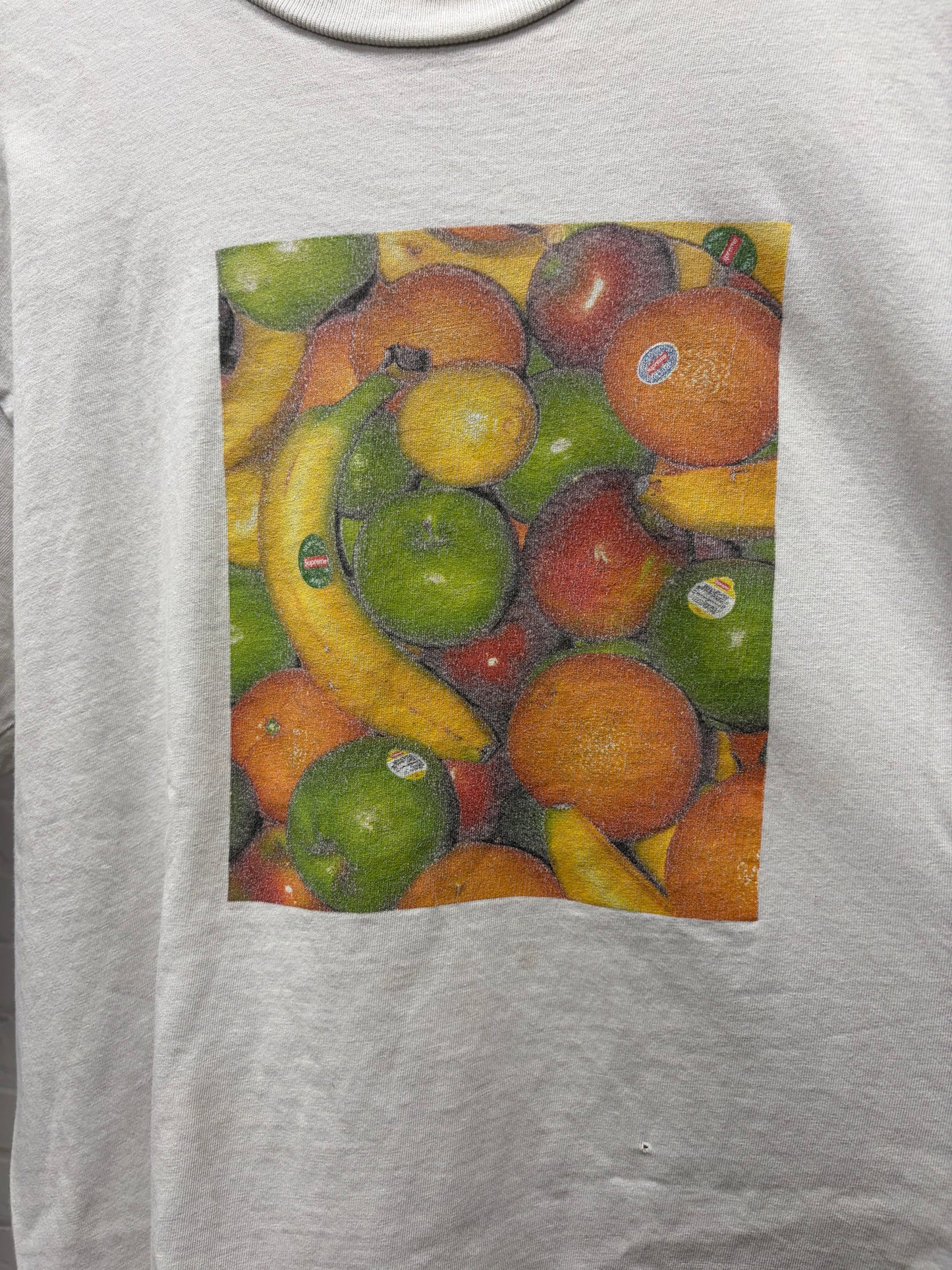 SS2019 Supreme ‘Fruit’ White Photo Graphic T-Shirt