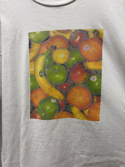 SS2019 Supreme ‘Fruit’ White Photo Graphic T-Shirt