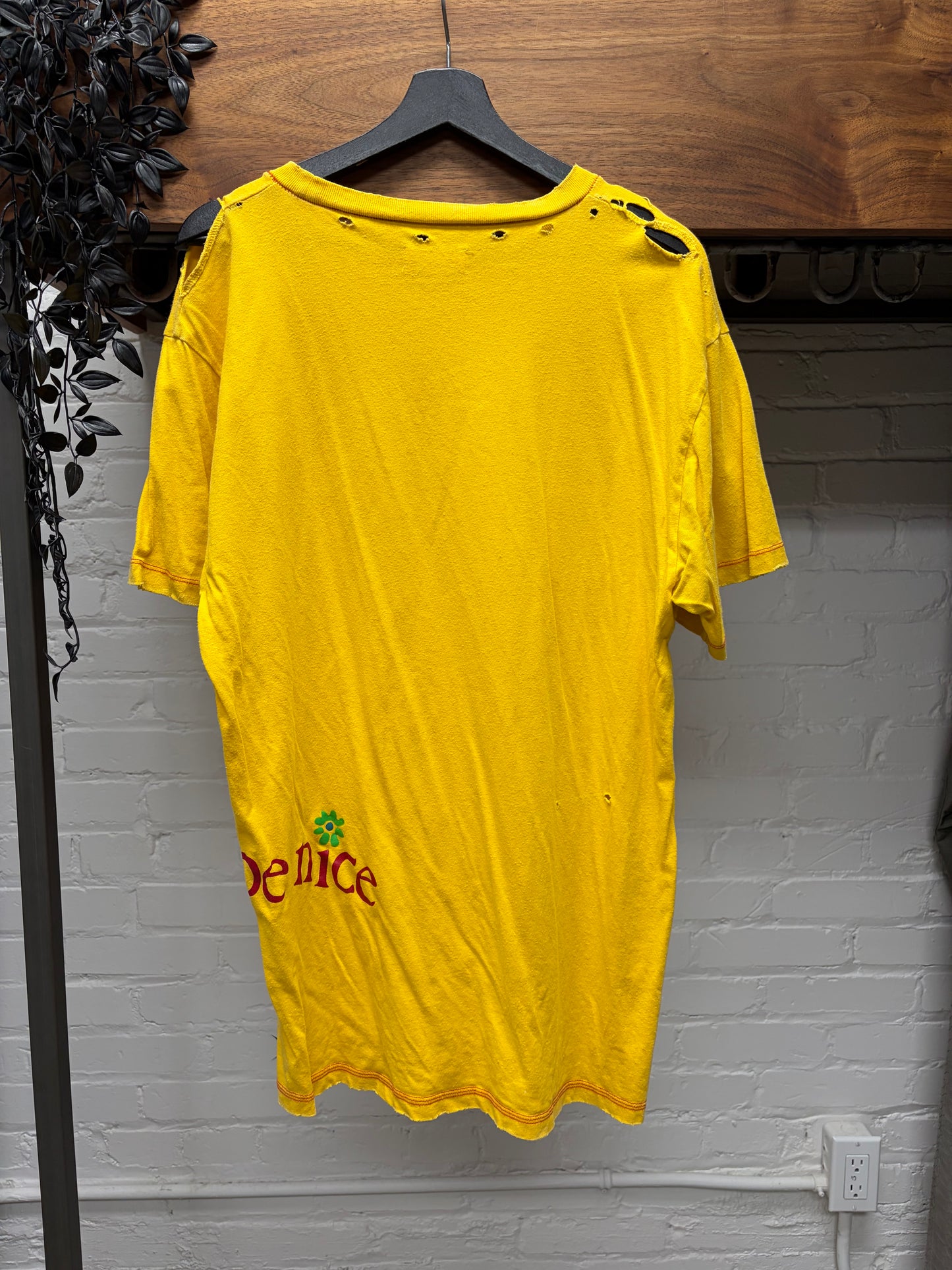 ERL ‘Venice’ Distressed Cotton T-Shirt