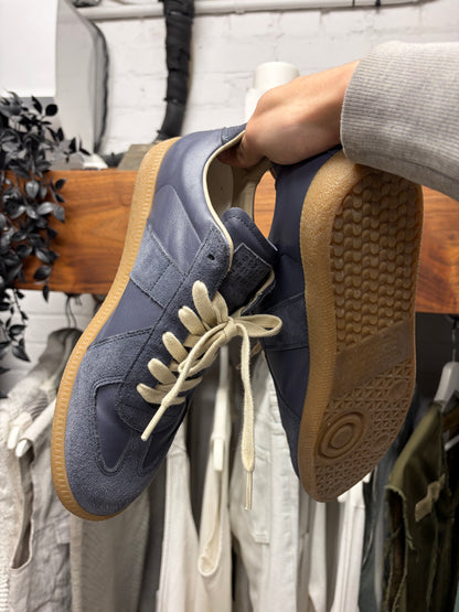 Maison Margiela G.A.T. Indigo Blue/Gum Sole Sneakers