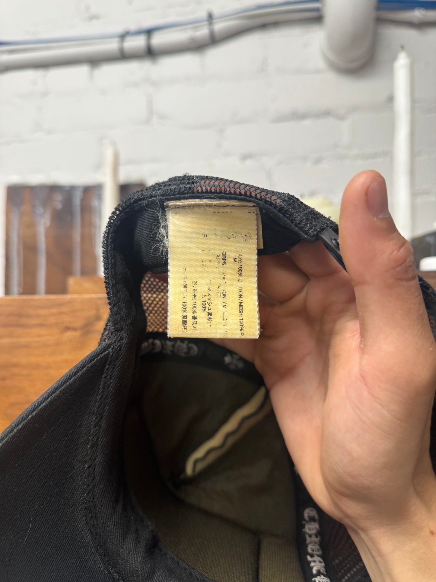 Chrome Hearts ‘Fuck’ Hollywood Exclusive Mesh Trucker Hat