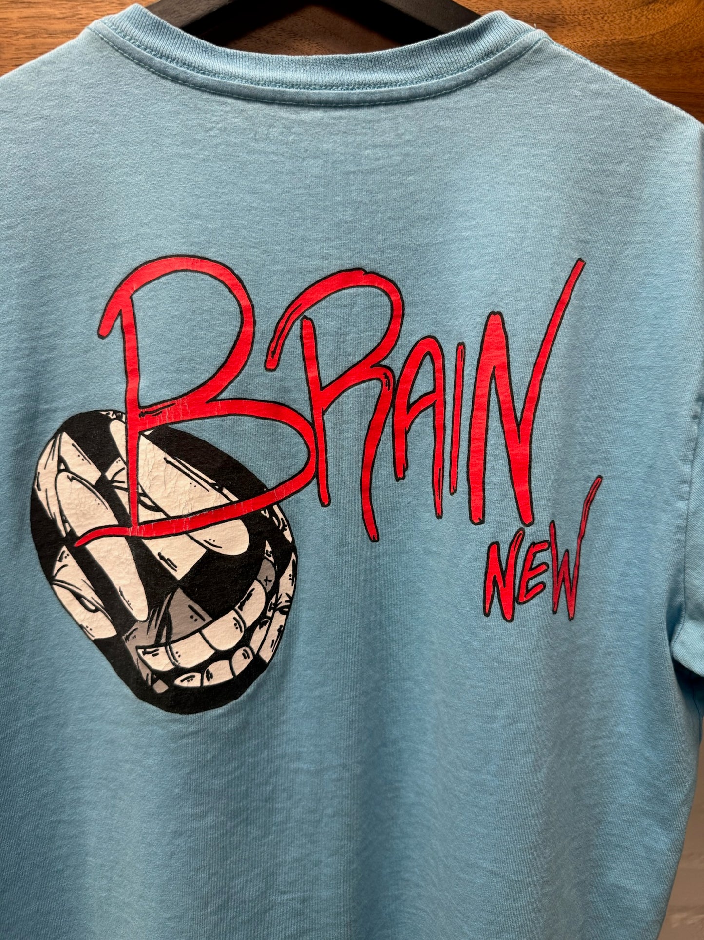 Chrome Hearts x Matty Boy ‘Brain Stain’ Blue Short Sleeve Graphic T-Shirt
