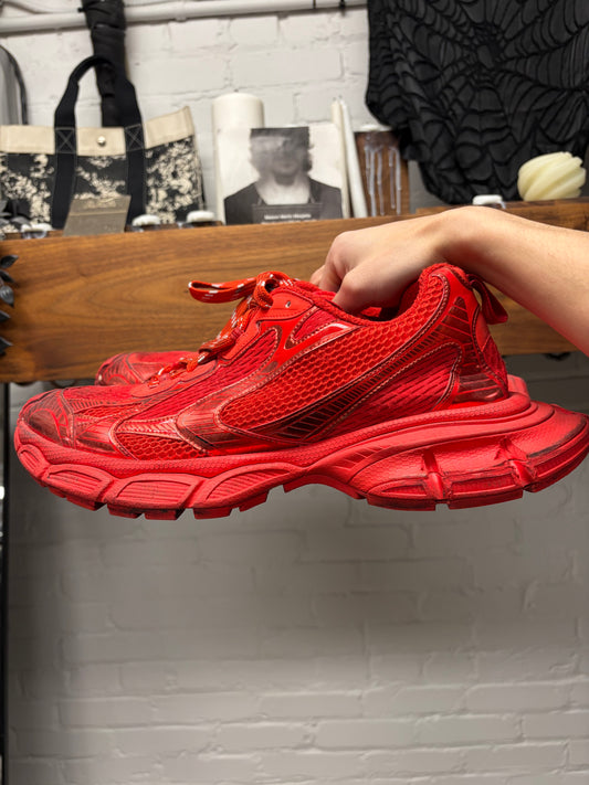 Balenciaga ‘3XL’ Oversized Red Low Top Sneakers