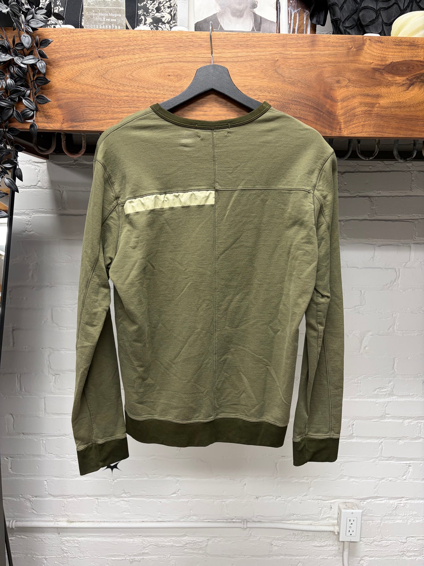 Stone Island ‘Shadow Project’ 3M Reflective Strip Long Sleeve Shirt