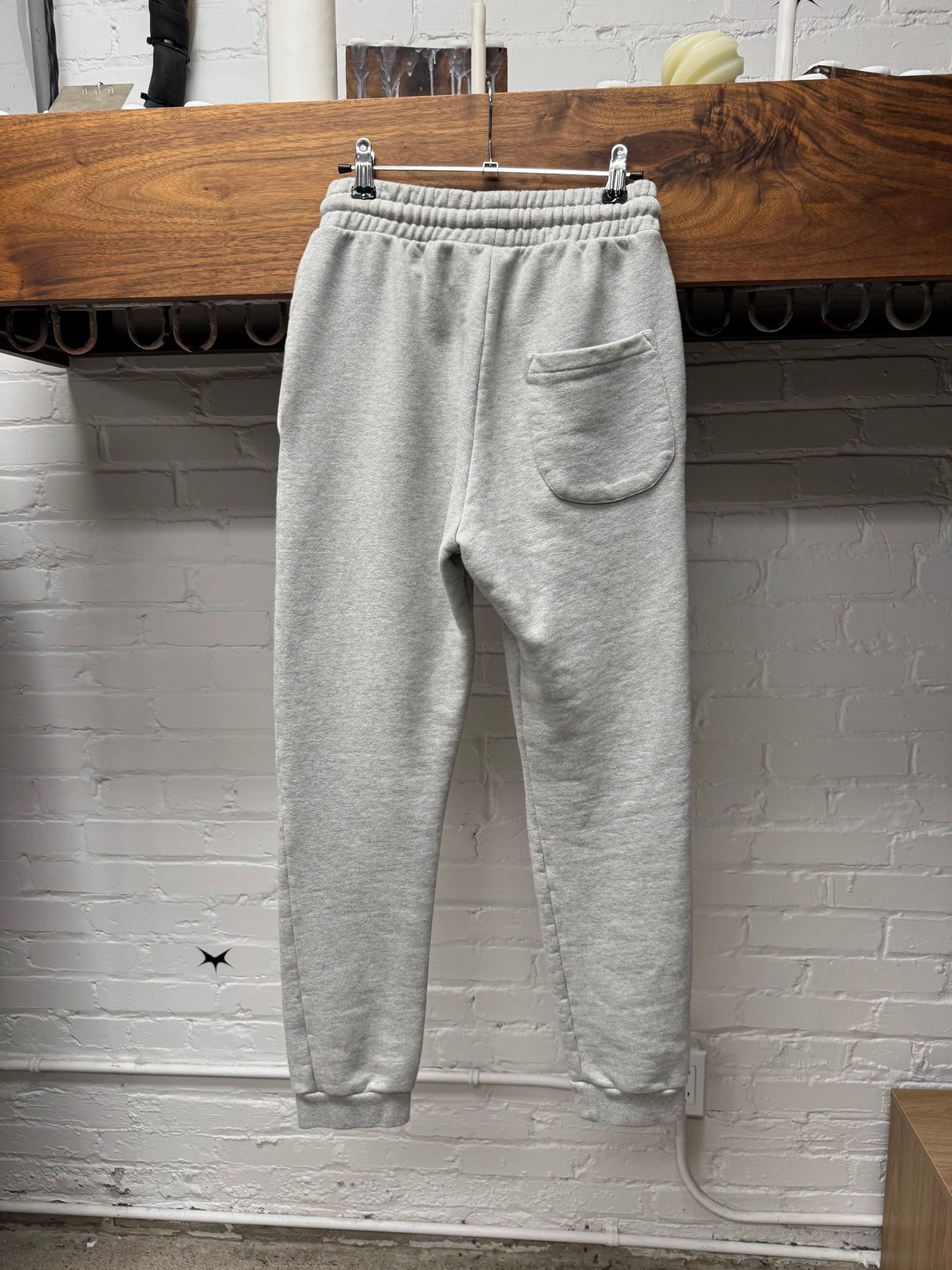 AW2017 Vetements ‘11 Inch Gun Club’ Grey Cotton Sweatpants