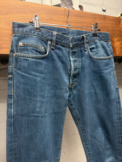 Dior Homme Washed Blue Skinny Jeans