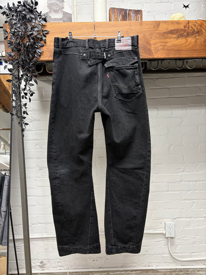 Kiko Kostadinov x Levi’s ‘Articulate Knee’ Buckle-Back Denim