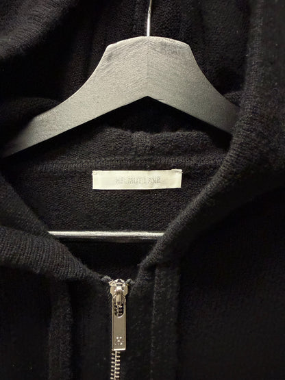 AW2003 Helmut Lang ‘Re-Edition’ Black Cashmere ‘Mohawk’ Hoodie