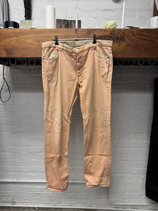 Maison Margiela ‘Rose Orange’ Skinny Jeans