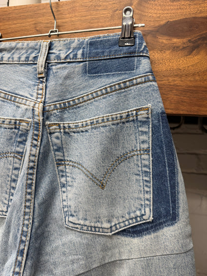 SS2018 Vetements by Demna Gvasalia Reconstructed Blue Jeans