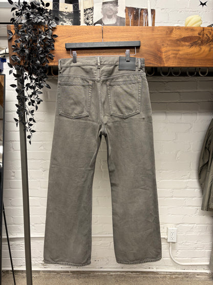 Acne Studios ‘2021’ Grey Wide Leg Denim