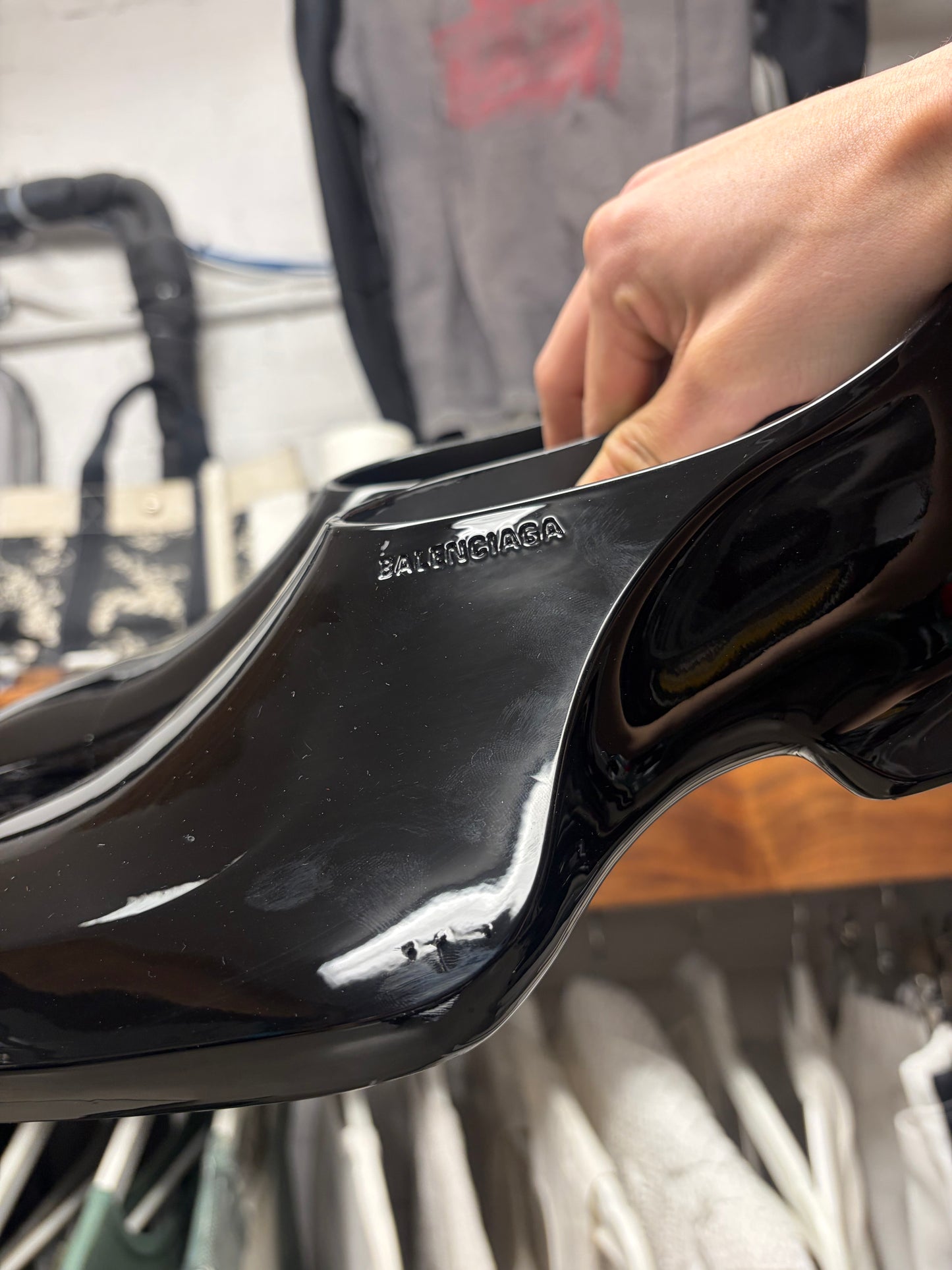 Balenciaga ‘Space Shoe’ Futuristic Slip On Loafers
