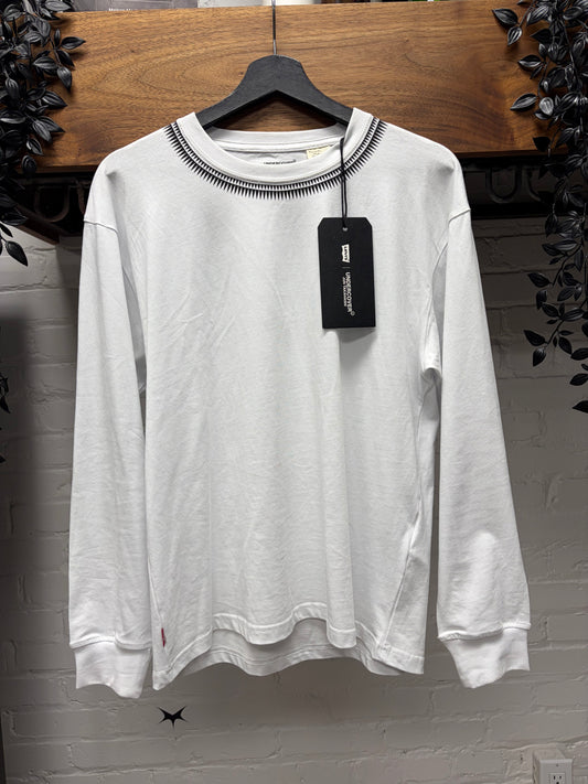 SS2025 Undercover x Levi’s ‘Giz Print’ White Long Sleeve Shirt
