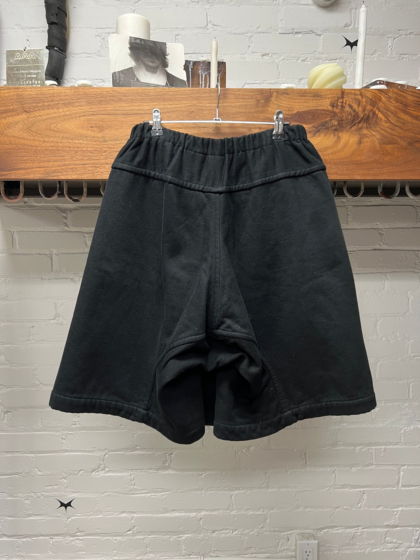 2010 Comme Des Garçons Skirted Wide Leg Skirted Shorts