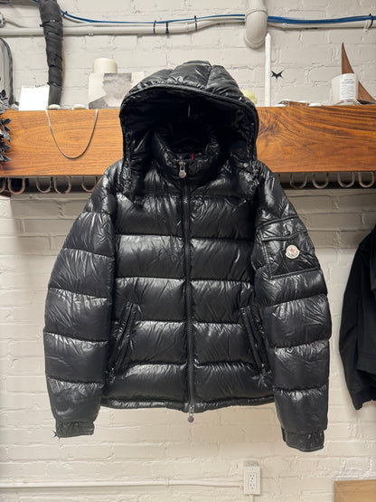 Moncler ‘Maya’ Grenoble Black Down Filled Puffer Jacket